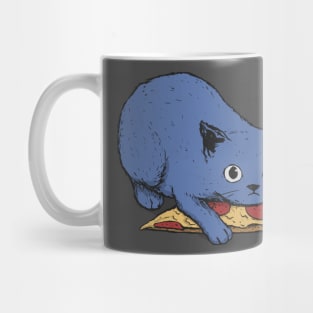 Get your own pizza, human! Mug